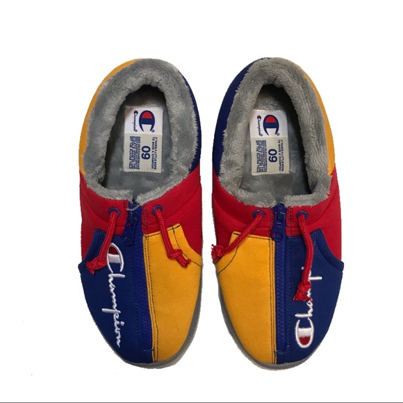 Men’s “Color Block” Champion slippers. Sizes 9 and 10. - Picture 4 of 5